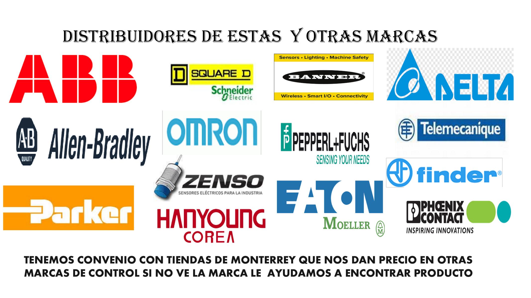 Logotipos de marcas de control distribuidas